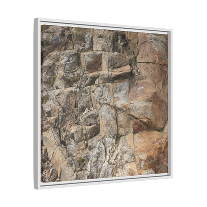 Sandstone Symphony - Unique Stretched Canvas Wall Art - Art By Earth