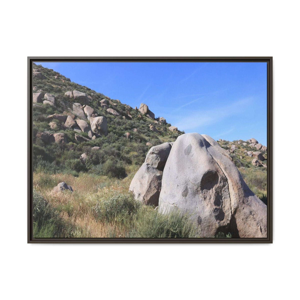 Ancient Stone Guardian - Unique Stretched Canvas Wall Art - Art By Earth