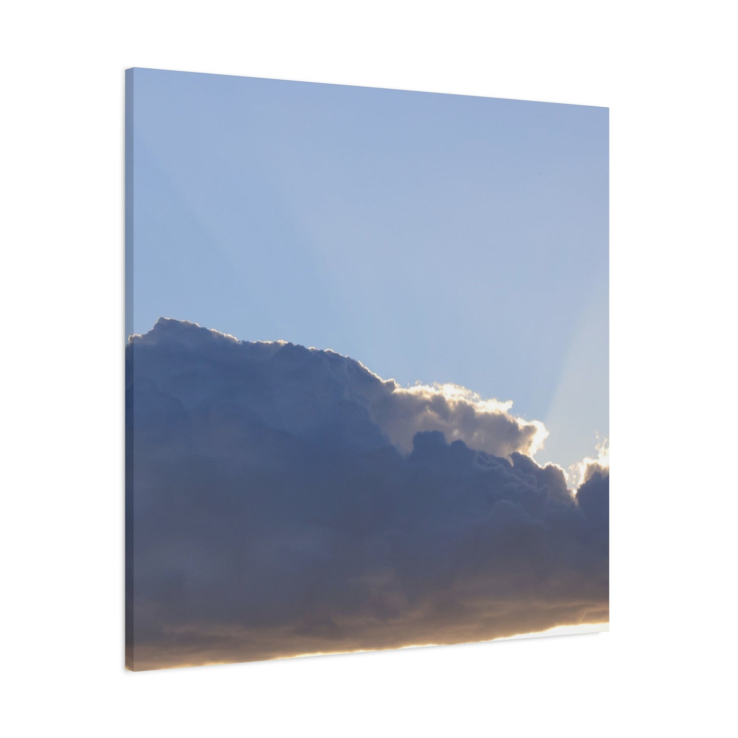 Cloud Mountain - Unique Frameless Canvas Wall Art