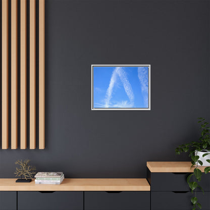 Skyward Whispers - Unique Stretched Canvas Wall Art - Art By Earth