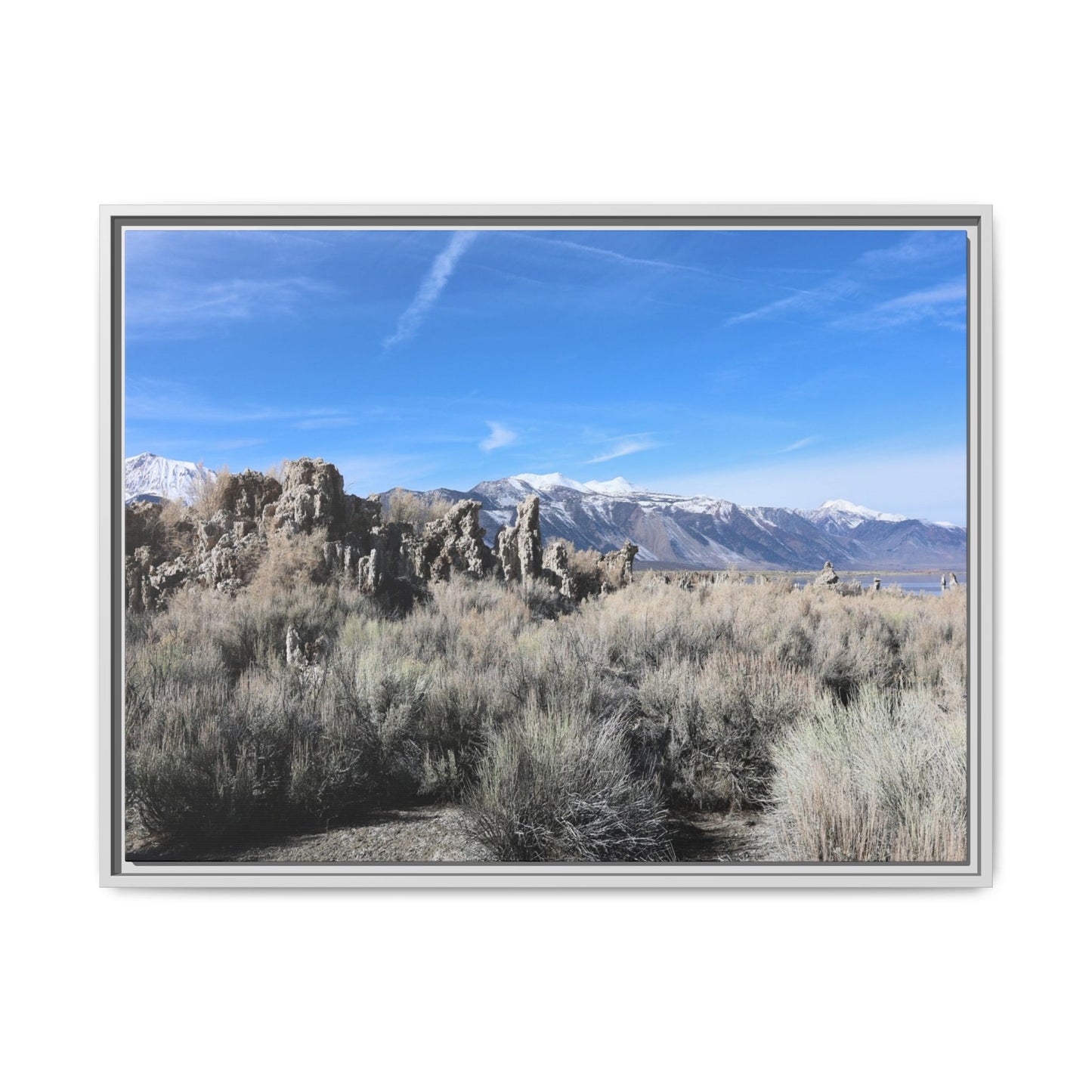 Whispers of the Sagebrush Steppe - Unique Stretched Canvas Wall Art