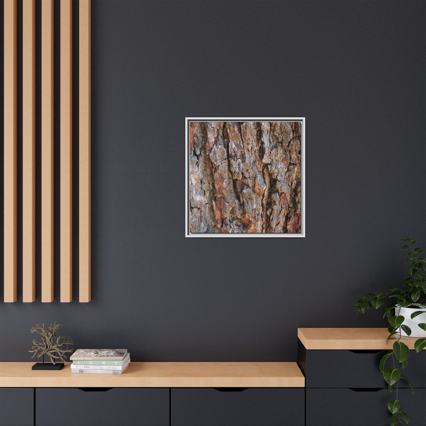 Craggy Textures - Unique Stretched Canvas Wall Art - Art By Earth
