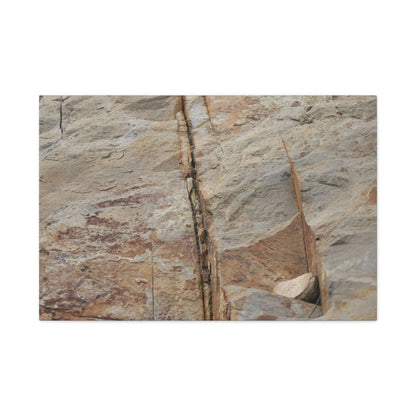 Cracked Canvas of Time - Unique Frameless Canvas Wall Art - Art By Earth