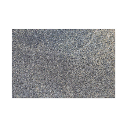 Granite Murmur - Unique Frameless Canvas Wall Art - Art By Earth