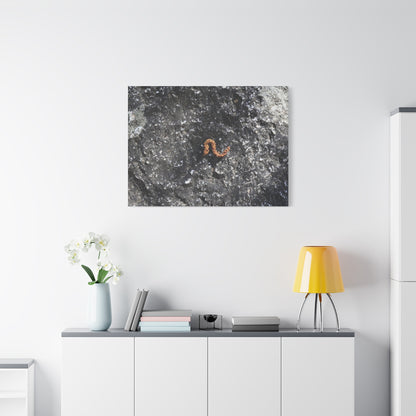 Earthen Serpent - Unique Frameless Canvas Wall Art - Art By Earth