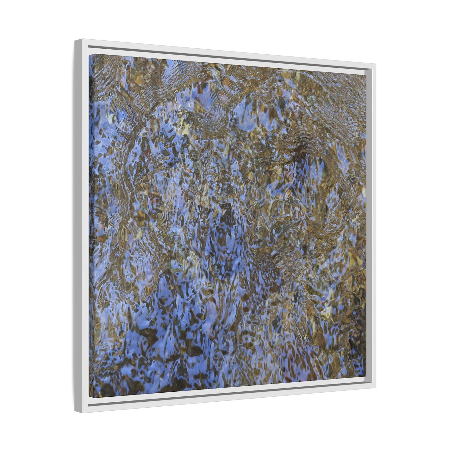 Aquatic Reflections - Unique Stretched Canvas Wall Art - Art By Earth