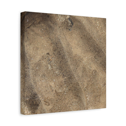 Shallow Waters - Unique Frameless Canvas Wall Art - Art By Earth