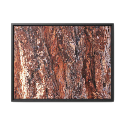 Wooden Mosaic - Unique Stretched Canvas Wall Art