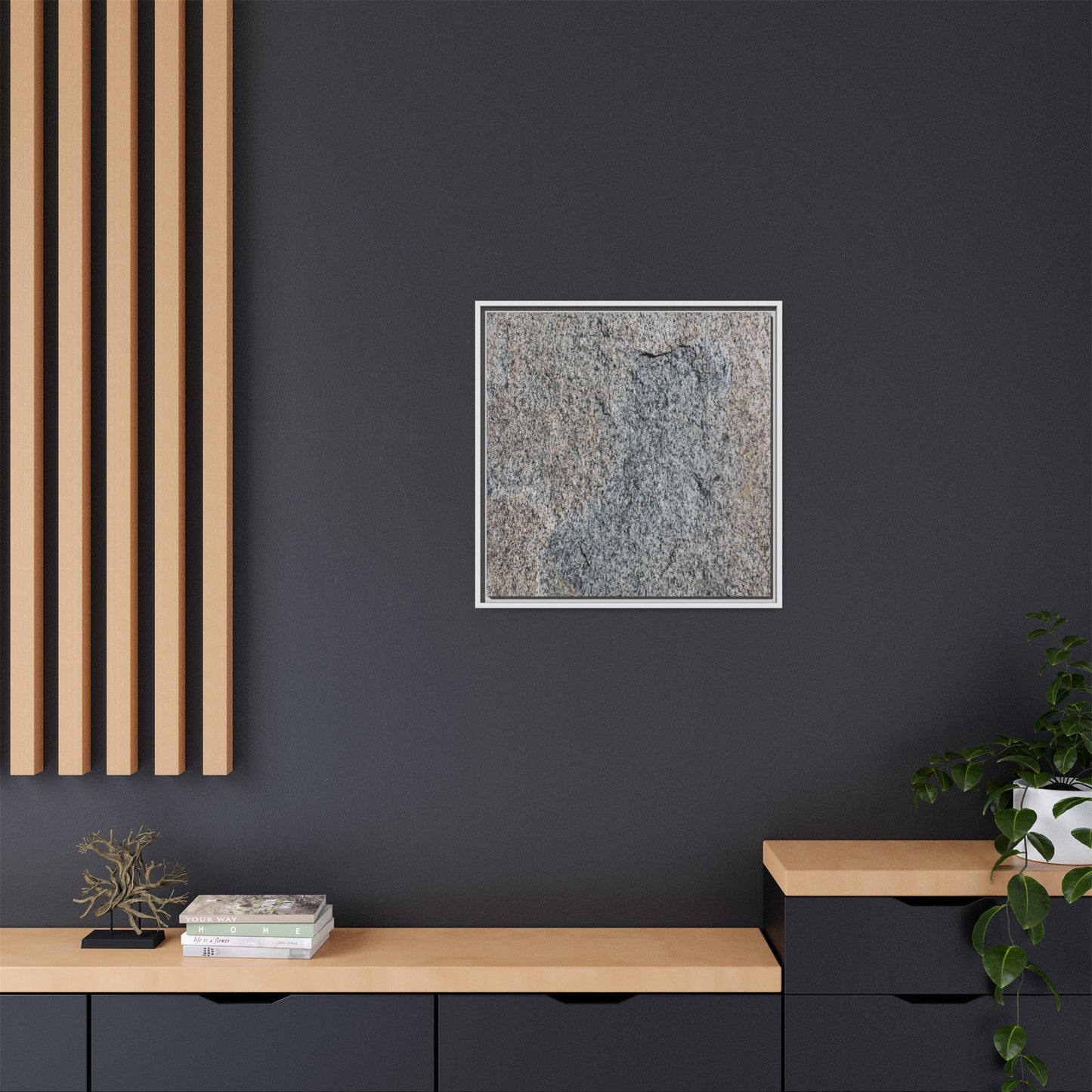 Stone Symphony - Unique Stretched Canvas Wall Art - Art By Earth