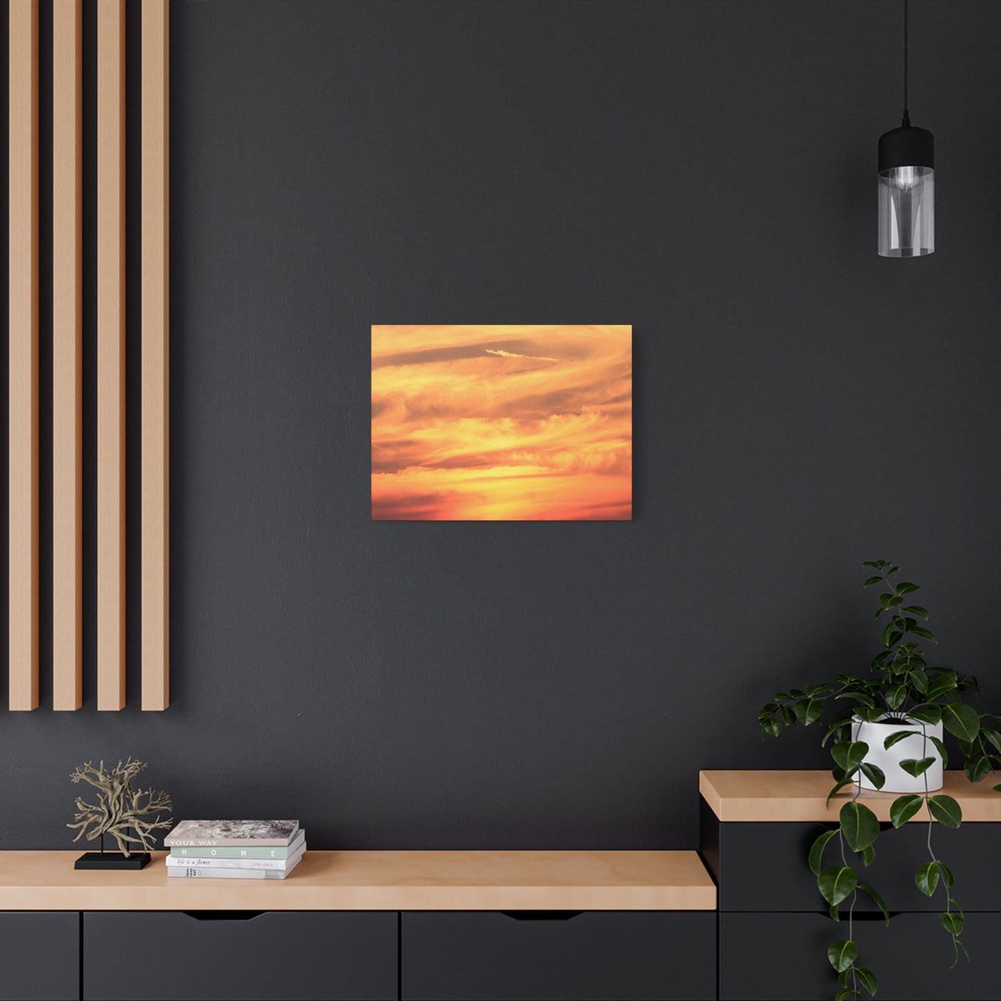 Golden Whispers - Unique Frameless Canvas Wall Art - Art By Earth