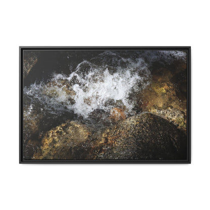 Cascading Momentum - Unique Stretched Canvas Wall Art - Art By Earth