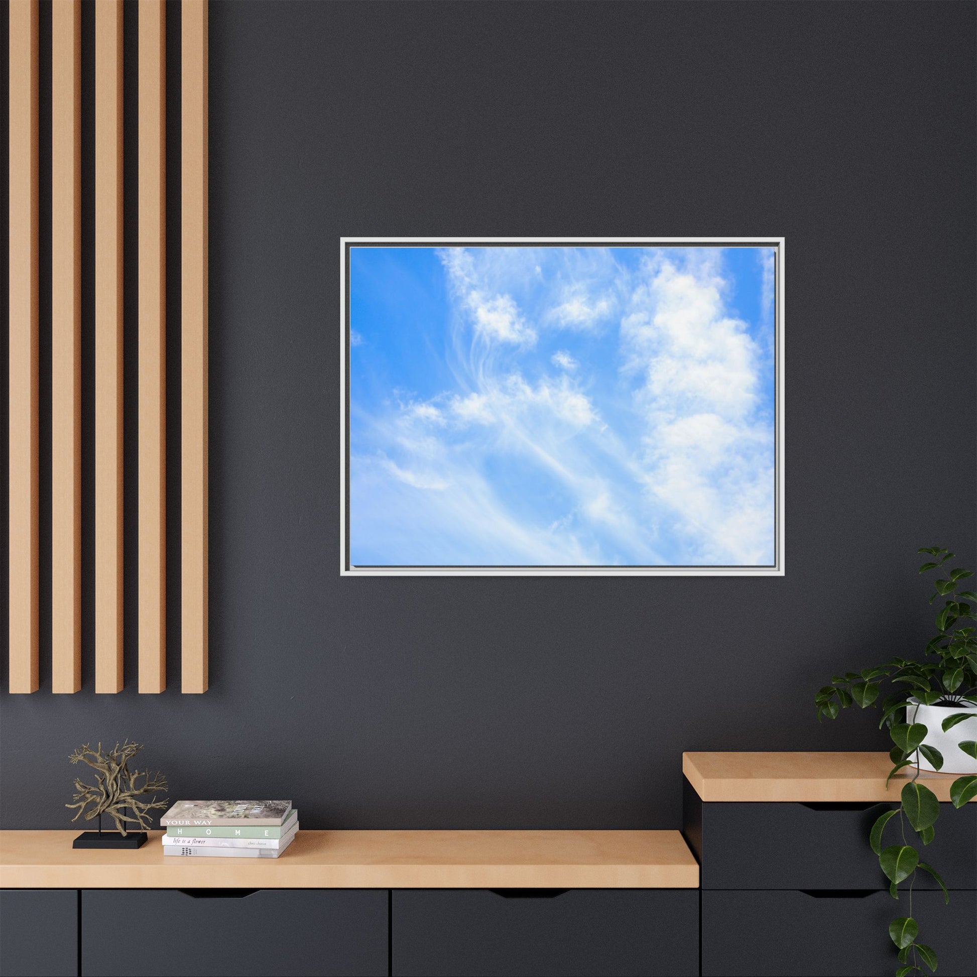 Azure Dreaming - Unique Stretched Canvas Wall Art - Art By Earth