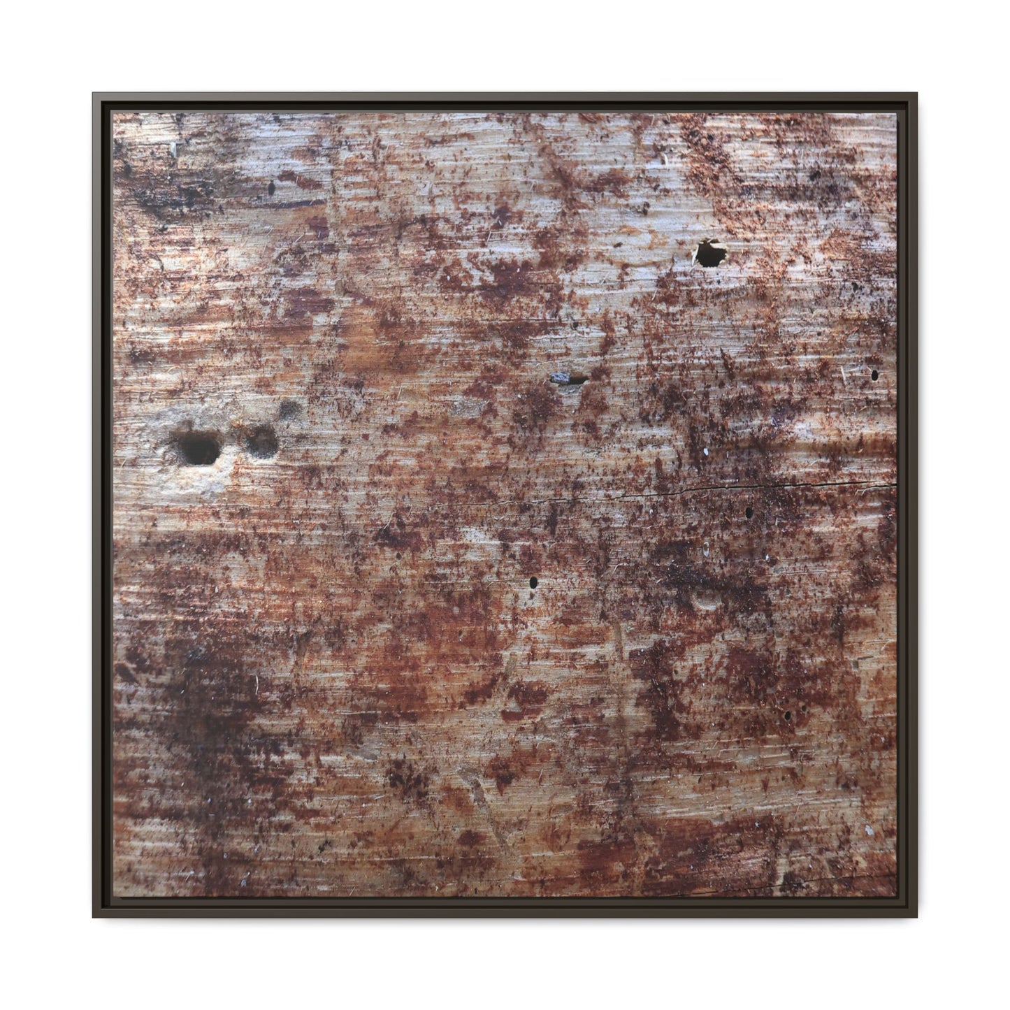 Rustic Textures - Unique Stretched Canvas Wall Art - Art By Earth