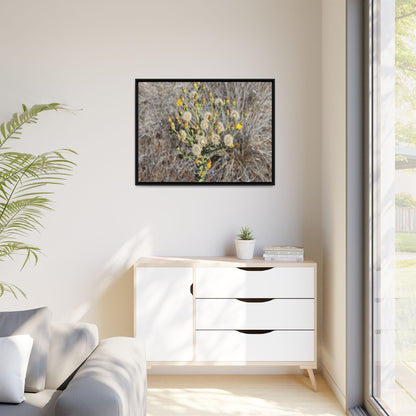 Whispers of the Dry Grass - Unique Stretched Canvas Wall Art - Art By Earth