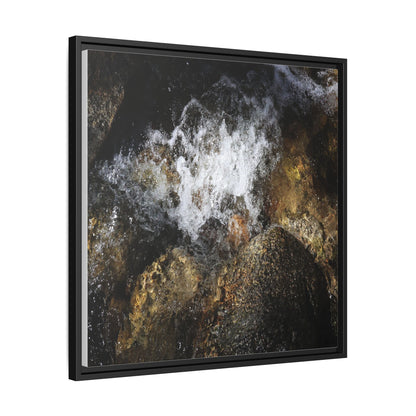 Cascading Momentum - Unique Stretched Canvas Wall Art - Art By Earth