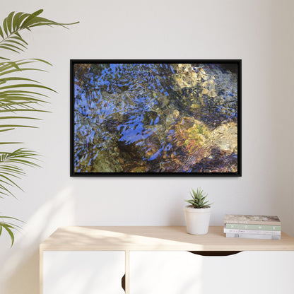 Aquatic Kaleidoscope - Unique Stretched Canvas Wall Art - Art By Earth