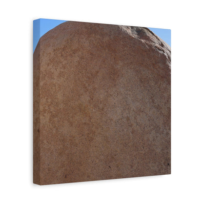 Stone Sphere of Silence - Unique Frameless Canvas Wall Art - Art By Earth