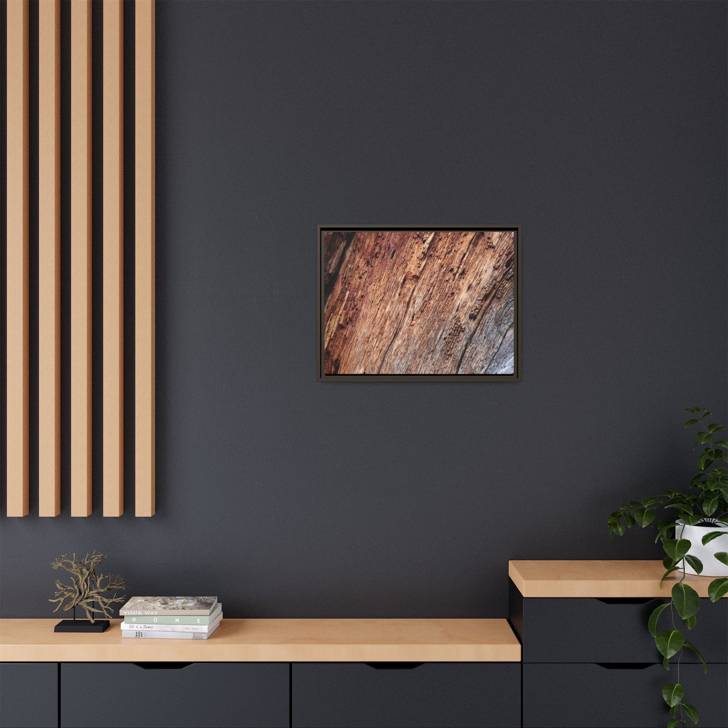 Time's Mark - Unique Stretched Canvas Wall Art - Art By Earth