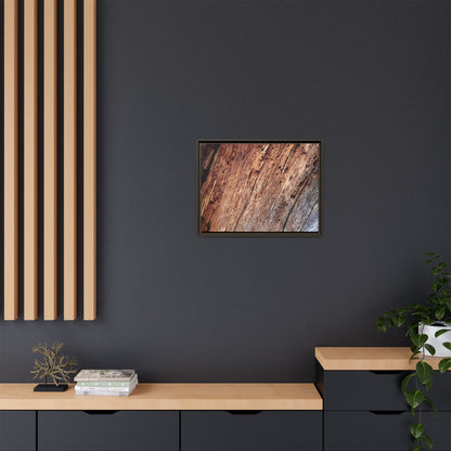 Time's Mark - Unique Stretched Canvas Wall Art - Art By Earth