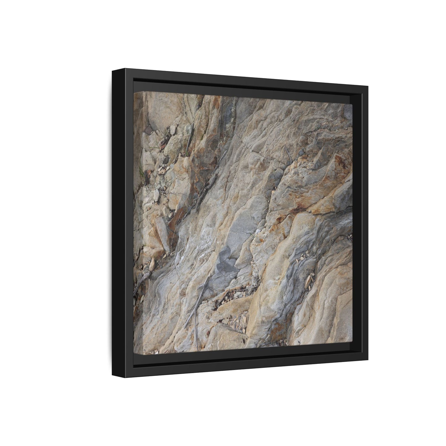 Layers of Earth's History - Unique Stretched Canvas Wall Art - Art By Earth