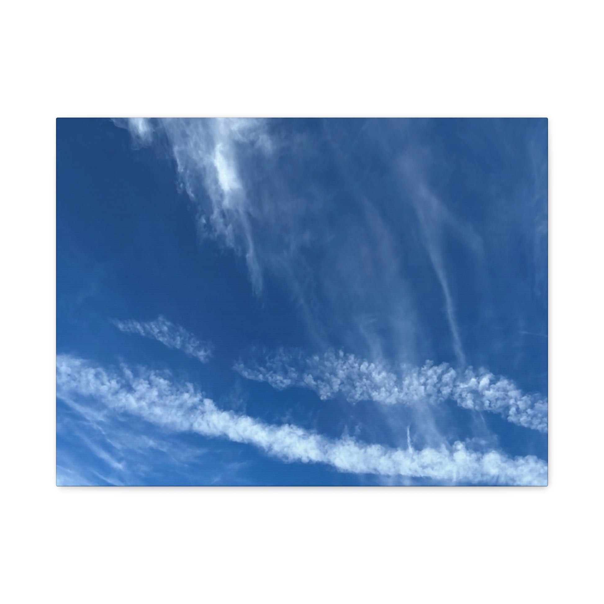 Sky's Poetry - Unique Frameless Canvas Wall Art - Art By Earth