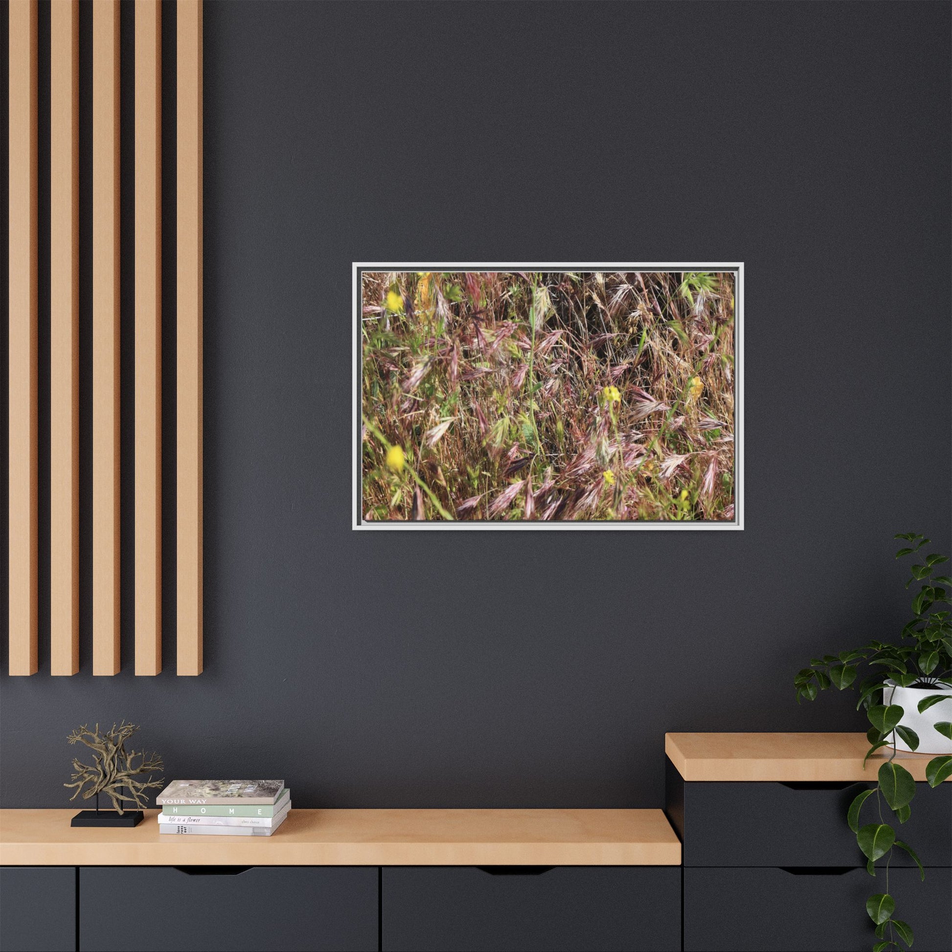 Autumn Meadow - Unique Stretched Canvas Wall Art - Art By Earth