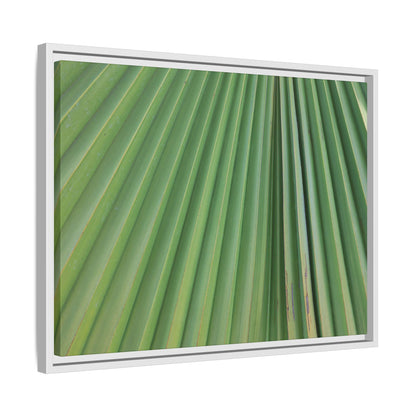 Emerald Rays - Unique Stretched Canvas Wall Art - Art By Earth