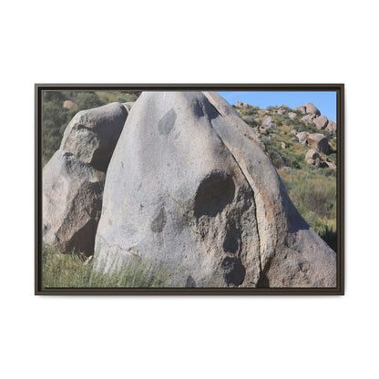 Skull Rock Desert - Unique Stretched Canvas Wall Art - Art By Earth