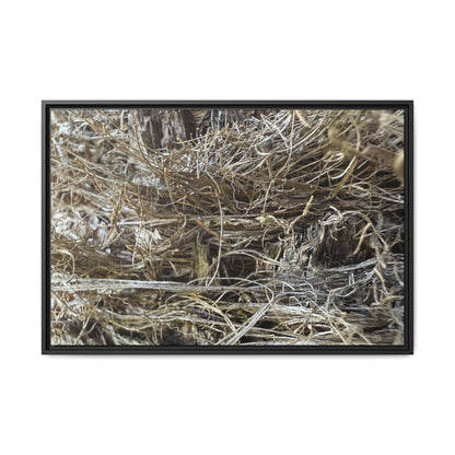 Tangled Whispers of Autumn - Unique Stretched Canvas Wall Art - Art By Earth