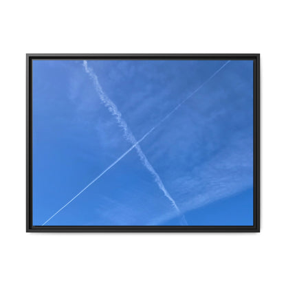 Sky Crossroads - Unique Stretched Canvas Wall Art - Art By Earth