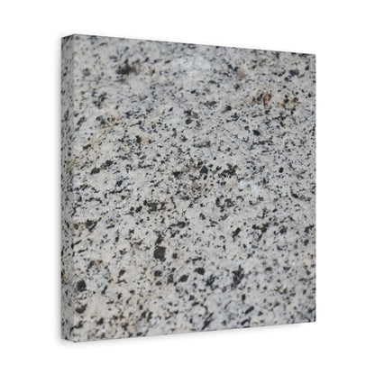 Speckled Silence - Unique Frameless Canvas Wall Art - Art By Earth