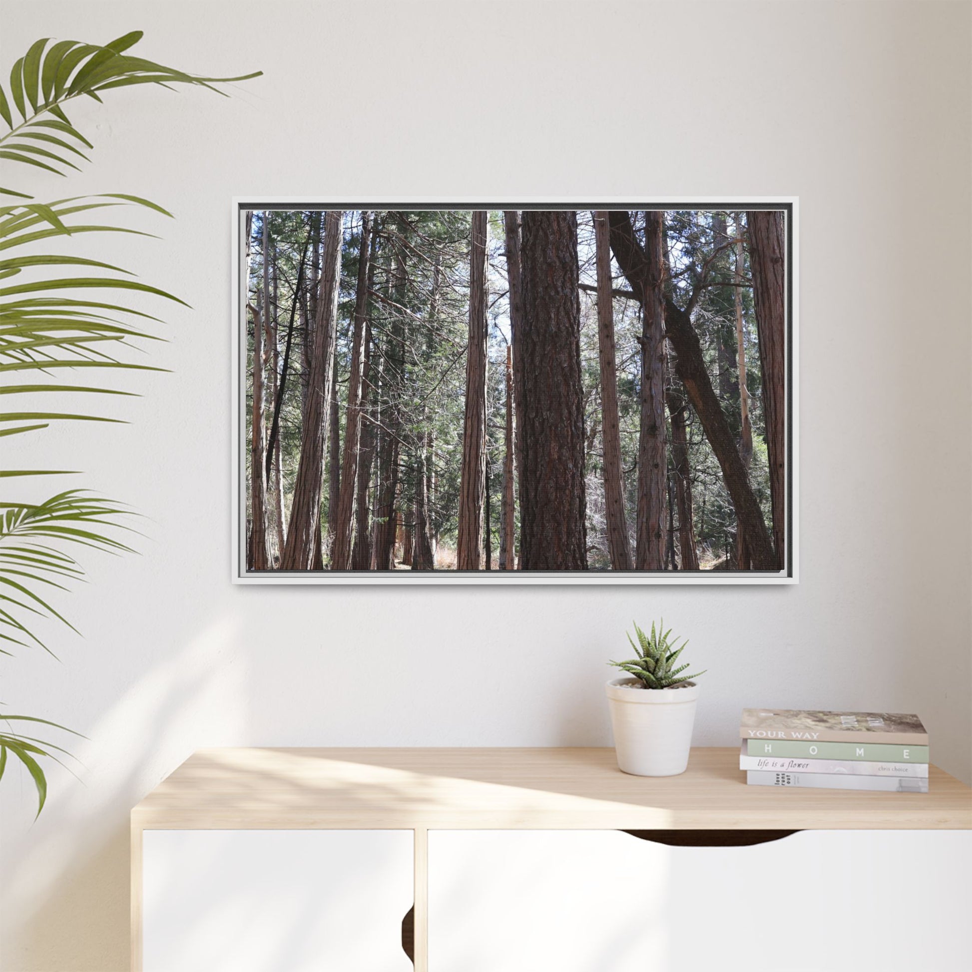 Forest Cathedral - Unique Stretched Canvas Wall Art - Art By Earth