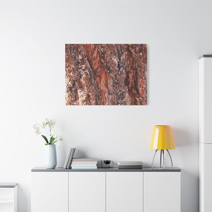 Rust and Ridges - Unique Frameless Canvas Wall Art