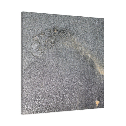 Ephemeral Whispers of Granite - Unique Frameless Canvas Wall Art - Art By Earth