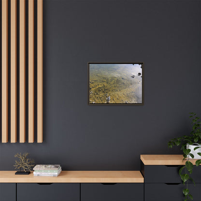 Ripples of Stone - Unique Stretched Canvas Wall Art