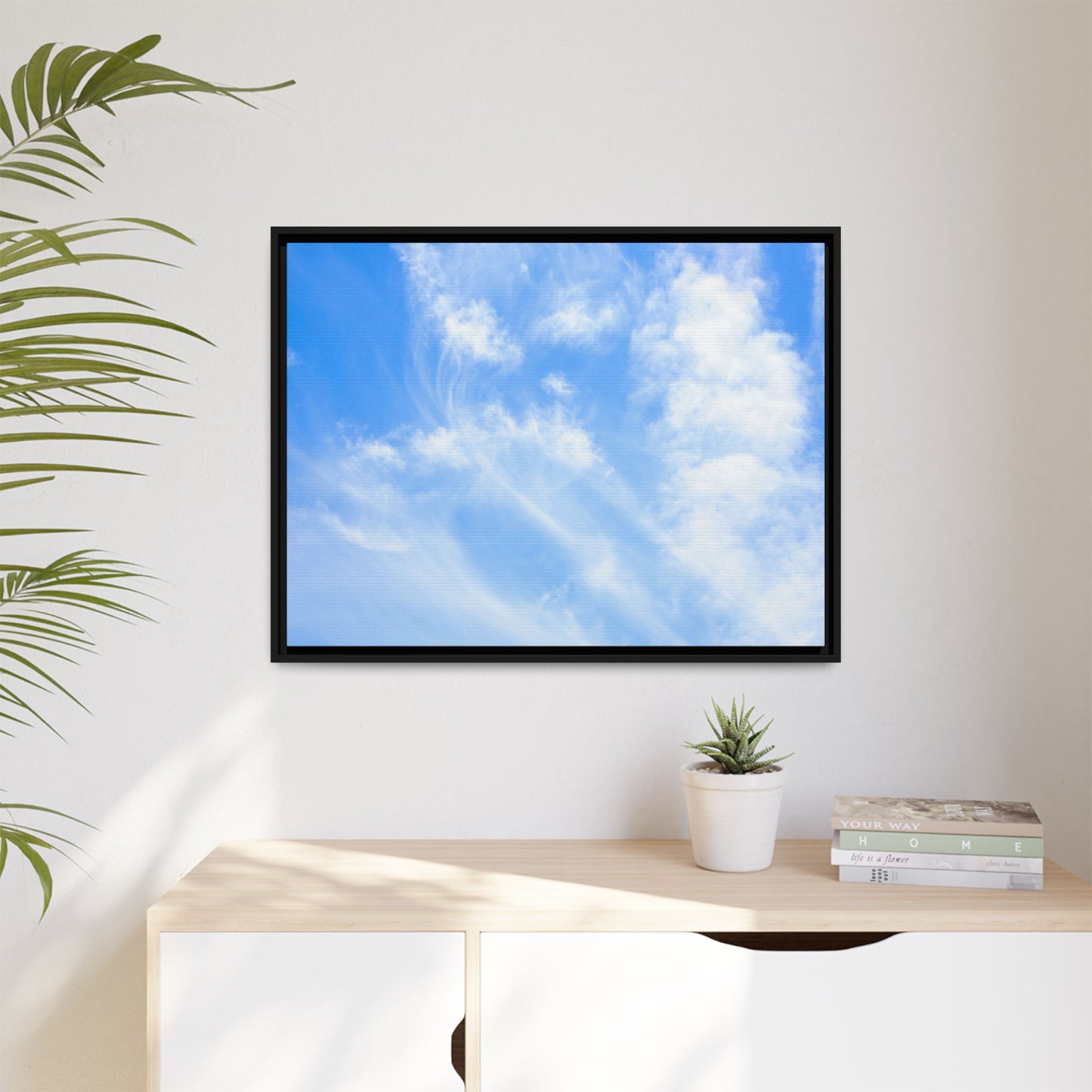 Azure Dreaming - Unique Stretched Canvas Wall Art - Art By Earth