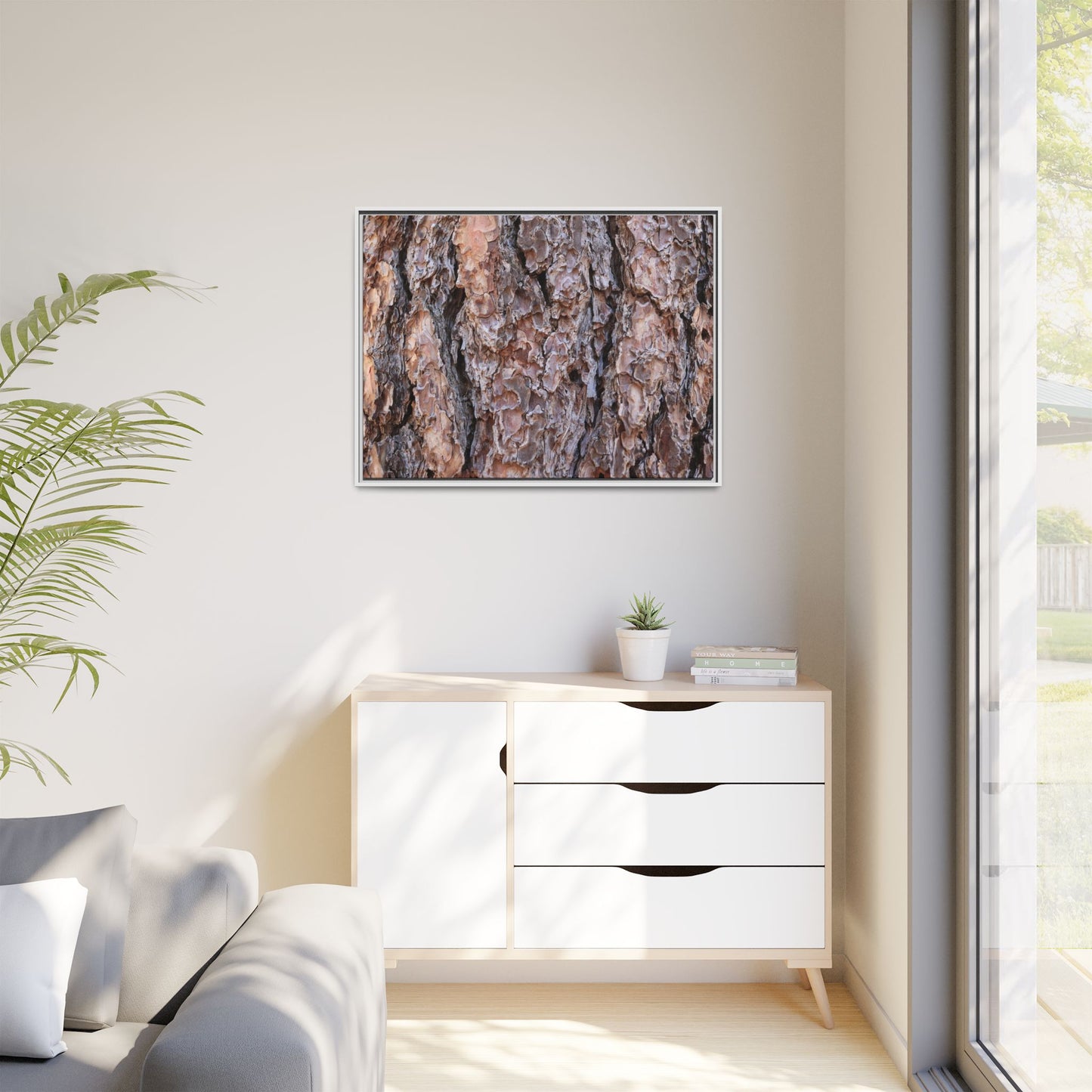 Layered Textures - Unique Stretched Canvas Wall Art - Art By Earth