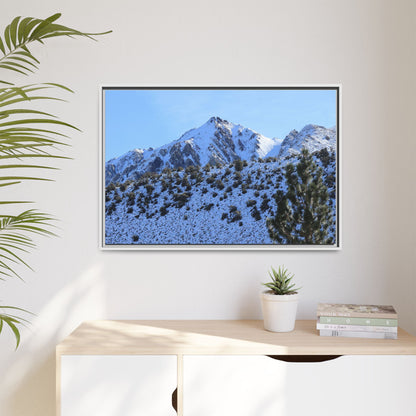 Snow's Embrace - Unique Stretched Canvas Wall Art