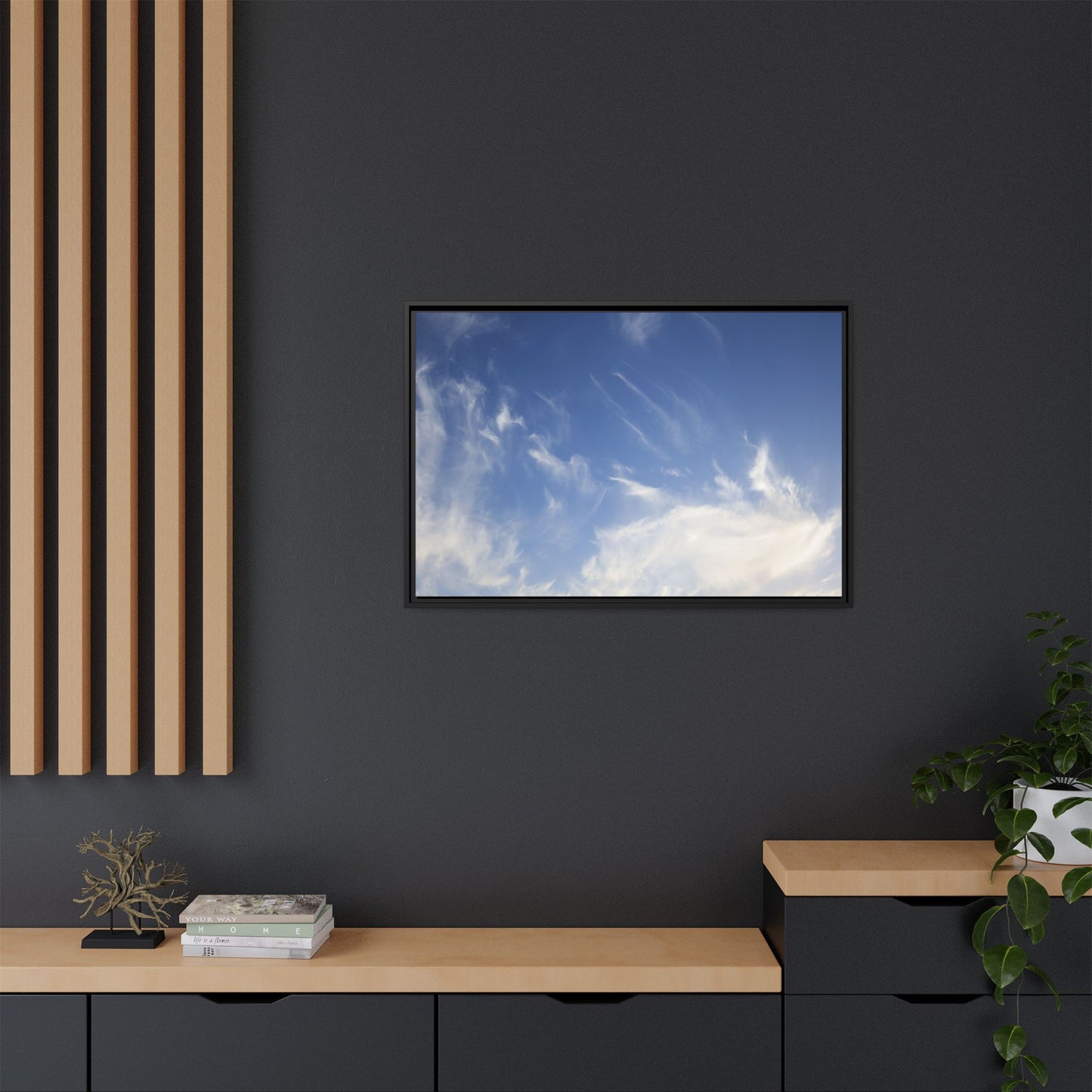 Whispers of Sky - Unique Stretched Canvas Wall Art - Art By Earth
