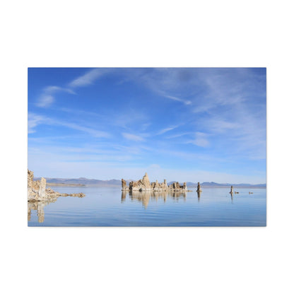 Stillness Reflected - Unique Frameless Canvas Wall Art