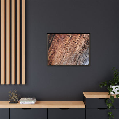 Time's Mark - Unique Stretched Canvas Wall Art - Art By Earth