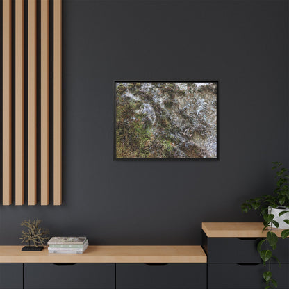 Mossy Whispers - Unique Stretched Canvas Wall Art - Art By Earth
