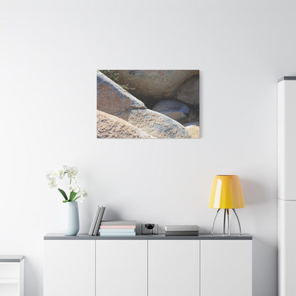 Rocky Shelter - Unique Frameless Canvas Wall Art