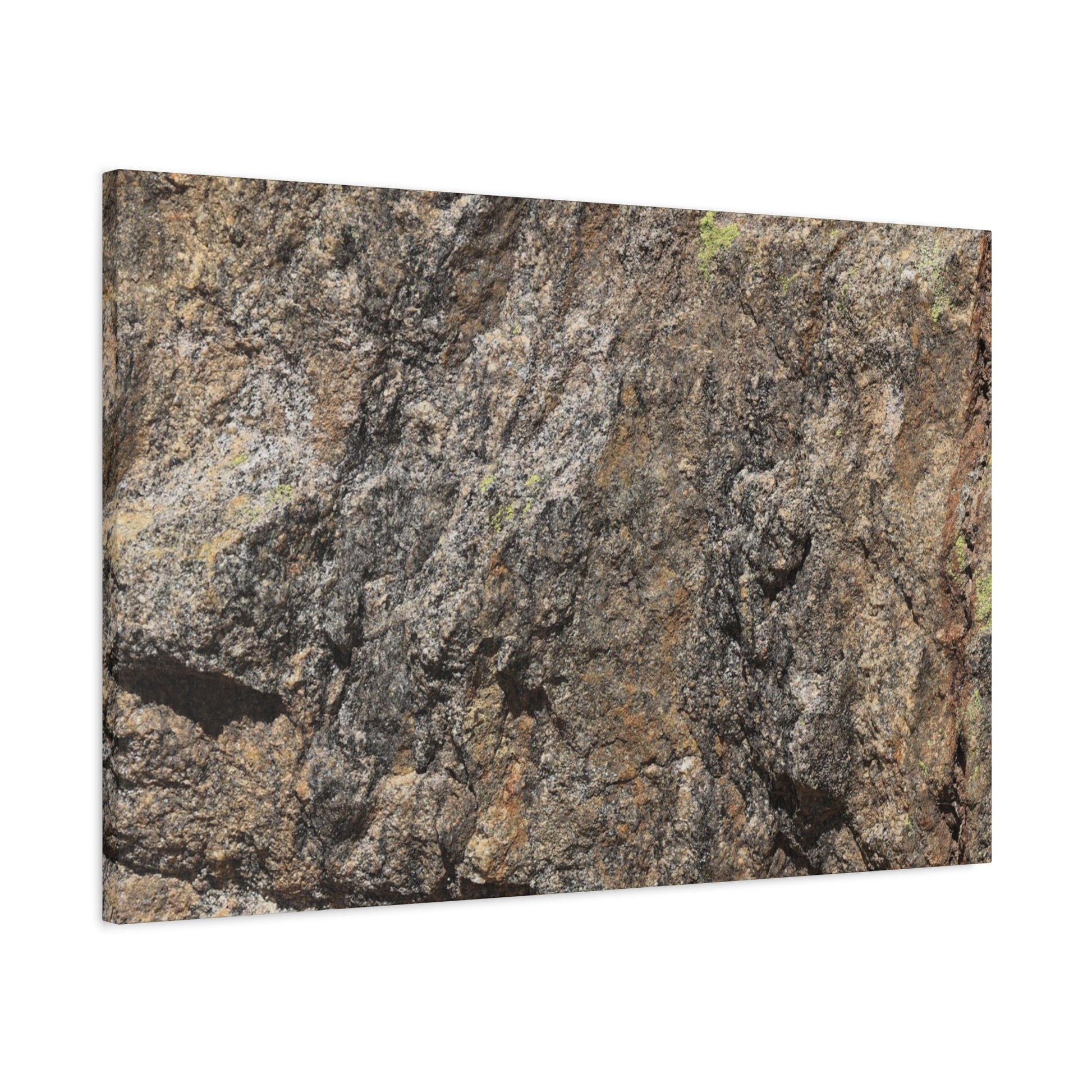 Weathered Stone Secrets - Unique Frameless Canvas Wall Art - Art By Earth
