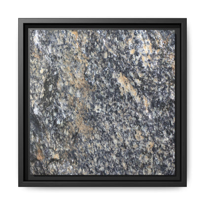 Crystalline Echoes - Unique Stretched Canvas Wall Art - Art By Earth