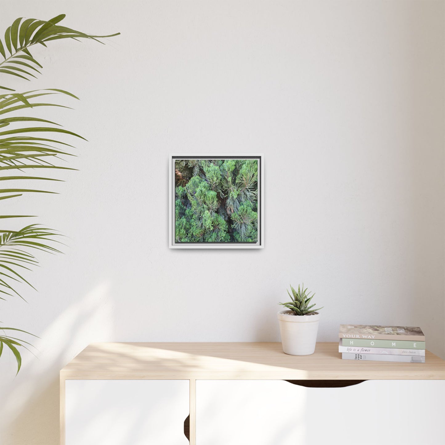 Verdant Whispers - Unique Stretched Canvas Wall Art - Art By Earth