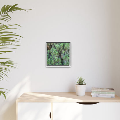 Verdant Whispers - Unique Stretched Canvas Wall Art - Art By Earth