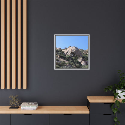 Ancient Stone Landscape - Unique Stretched Canvas Wall Art - Art By Earth