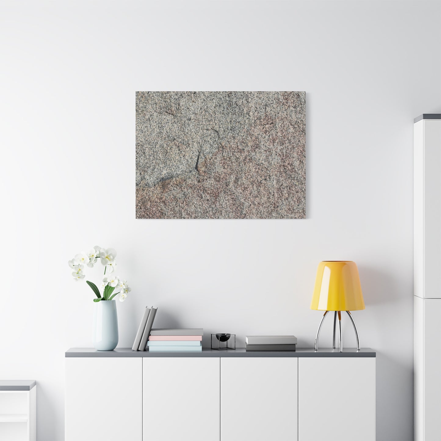 Tectonic Murmur - Unique Frameless Canvas Wall Art - Art By Earth
