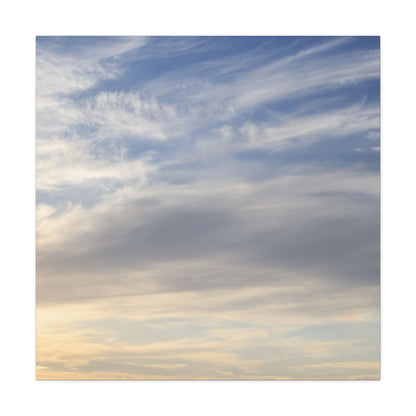 Luminous Horizon - Unique Frameless Canvas Wall Art - Art By Earth